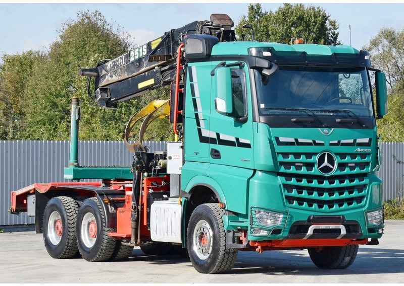 Mercedes-Benz AROCS 3363 *HOLZTRANSPORTER * LOGLIFT 251S /6x4 - Camion grumier, Camion grue: photos 4 Mercedes-Benz AROCS 3363 *HOLZTRANSPORTER * LOGLIFT 251S /6x4 - Camion grumier, Camion grue: photos 4