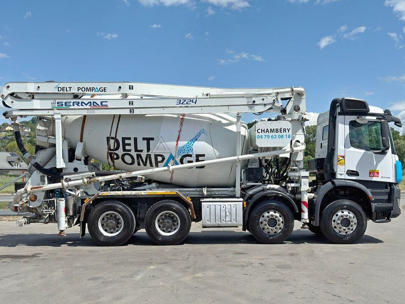 Mercedes-Benz AROCS 3743 * Betonpumpe + FUNK * 8x4 * TOP - Camion malaxeur: photos 5 Mercedes-Benz AROCS 3743 * Betonpumpe + FUNK * 8x4 * TOP - Camion malaxeur: photos 5