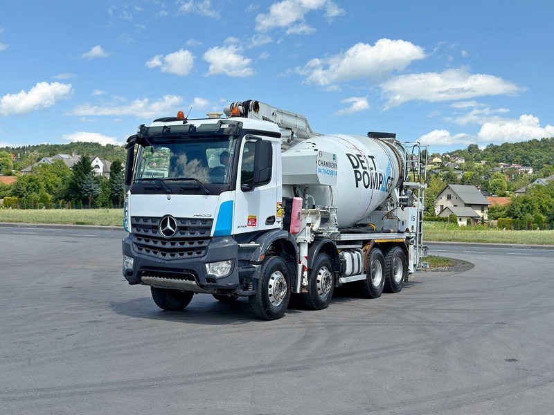 Mercedes-Benz AROCS 3743 * Betonpumpe + FUNK * 8x4 * TOP - Camion malaxeur: photos 2 Mercedes-Benz AROCS 3743 * Betonpumpe + FUNK * 8x4 * TOP - Camion malaxeur: photos 2