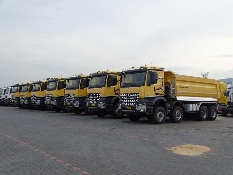 Mercedes-Benz AROCS 4145 / 8x8 / WYWROTKA TYLNOZSYPOWA / KH KIPPER / EURO 6 - Camion benne: photos 5 Mercedes-Benz AROCS 4145 / 8x8 / WYWROTKA TYLNOZSYPOWA / KH KIPPER / EURO 6 - Camion benne: photos 5