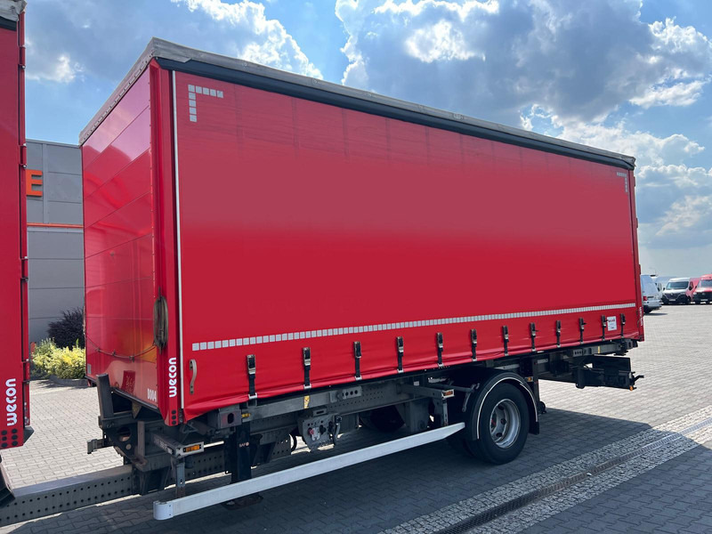 Mercedes-Benz ATEGO 1227 BDF WECHSELFAHRGESTELL CURTAIN PLANE TRAILER 1.HAND - Camion à rideaux coulissants: photos 4 Mercedes-Benz ATEGO 1227 BDF WECHSELFAHRGESTELL CURTAIN PLANE TRAILER 1.HAND - Camion à rideaux coulissants: photos 4