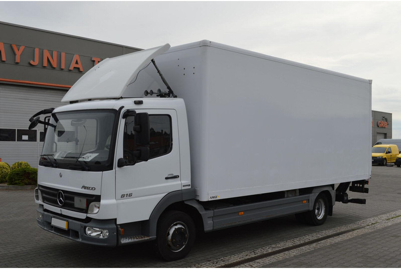 Mercedes-Benz ATEGO 816 CONTAINER+LIFT EURO 5 - Camion fourgon: photos 1 Mercedes-Benz ATEGO 816 CONTAINER+LIFT EURO 5 - Camion fourgon: photos 1