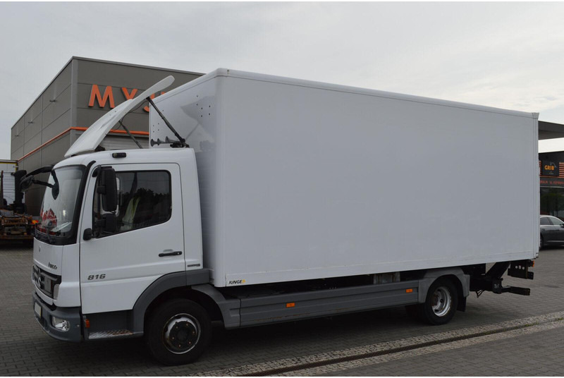 Mercedes-Benz ATEGO 816 CONTAINER+LIFT EURO 5 - Camion fourgon: photos 2 Mercedes-Benz ATEGO 816 CONTAINER+LIFT EURO 5 - Camion fourgon: photos 2