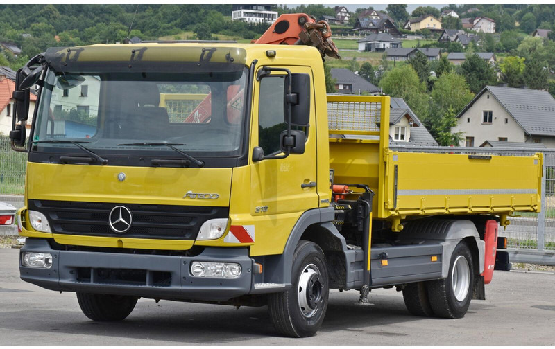 Mercedes-Benz ATEGO 818 - Camion benne, Camion grue: photos 4 Mercedes-Benz ATEGO 818 - Camion benne, Camion grue: photos 4