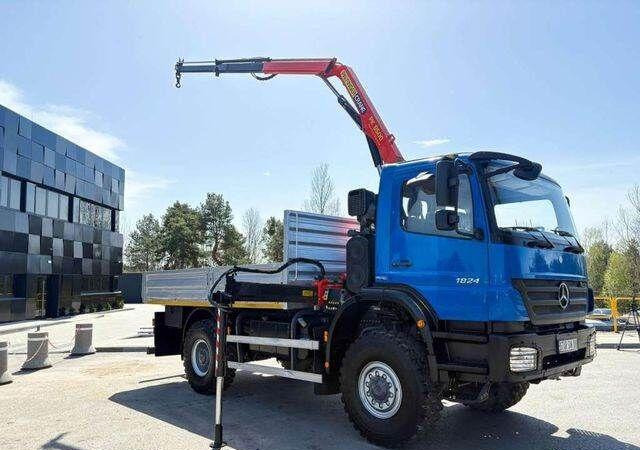 Mercedes-Benz AXOR 1824 4x4 PALFINGER PK 8500 Crane Kran - Camion benne, Camion grue: photos 2 Mercedes-Benz AXOR 1824 4x4 PALFINGER PK 8500 Crane Kran - Camion benne, Camion grue: photos 2