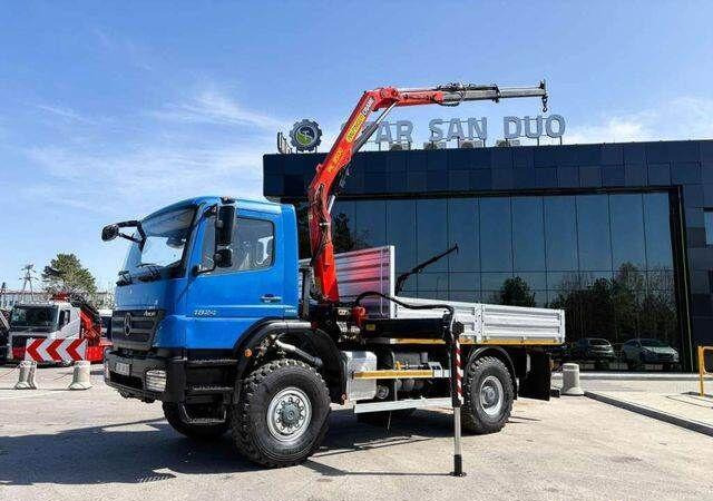 Mercedes-Benz AXOR 1824 4x4 PALFINGER PK 8500 Crane Kran - Camion benne, Camion grue: photos 3 Mercedes-Benz AXOR 1824 4x4 PALFINGER PK 8500 Crane Kran - Camion benne, Camion grue: photos 3