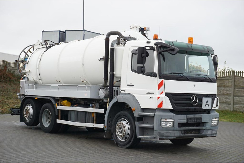 Mercedes-Benz AXOR / 2533 / 6 X 2 / E 5 / ASENIZACYJNY / OŚ SKRĘTNA - Camion hydrocureur: photos 2 Mercedes-Benz AXOR / 2533 / 6 X 2 / E 5 / ASENIZACYJNY / OŚ SKRĘTNA - Camion hydrocureur: photos 2