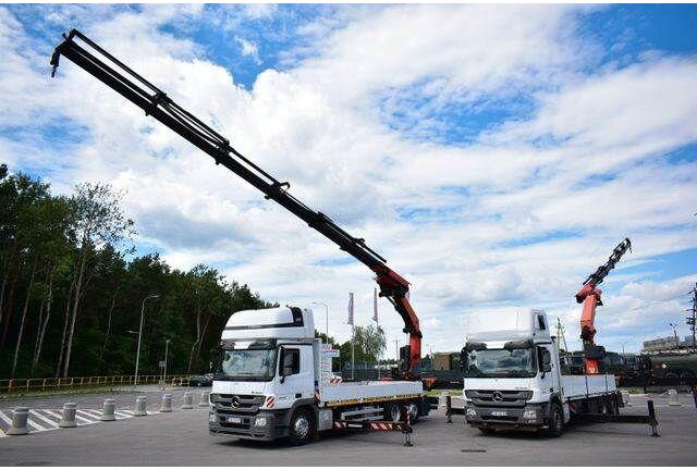 Mercedes-Benz Actros 2546 6x2 Palfinger PK 53002 Crane Kran - Camion plateau, Camion grue: photos 4 Mercedes-Benz Actros 2546 6x2 Palfinger PK 53002 Crane Kran - Camion plateau, Camion grue: photos 4