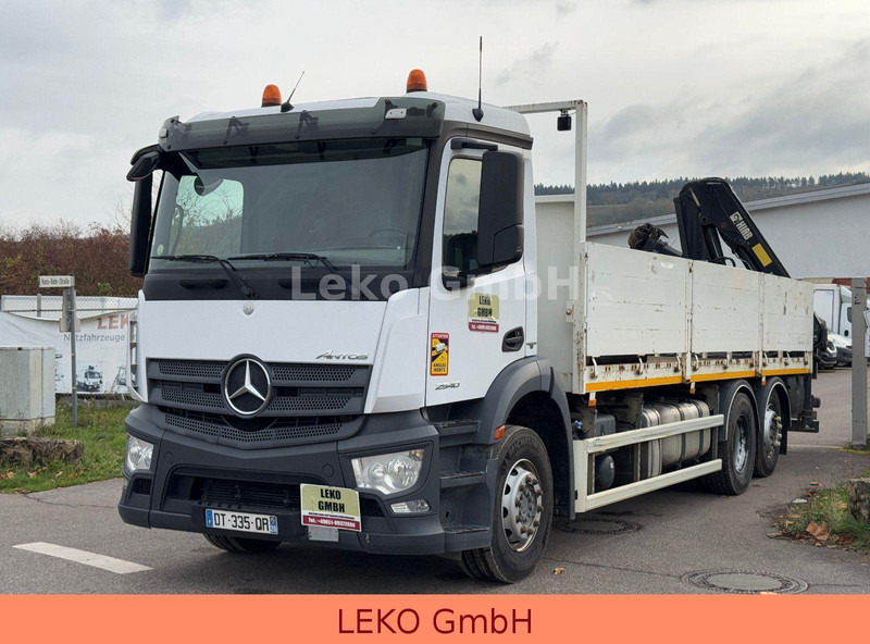 Mercedes-Benz Antos 2540 - Camion plateau, Camion grue: photos 5 Mercedes-Benz Antos 2540 - Camion plateau, Camion grue: photos 5