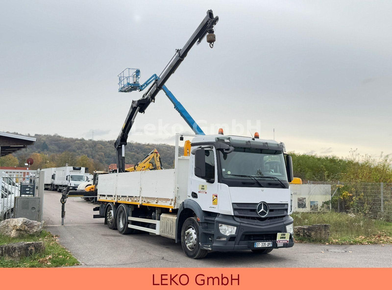 Mercedes-Benz Antos 2540 - Camion plateau, Camion grue: photos 2 Mercedes-Benz Antos 2540 - Camion plateau, Camion grue: photos 2