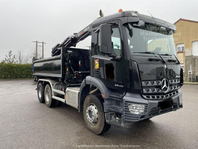 Mercedes-Benz Arocs 2640 - Camion benne, Camion grue: photos 3 Mercedes-Benz Arocs 2640 - Camion benne, Camion grue: photos 3