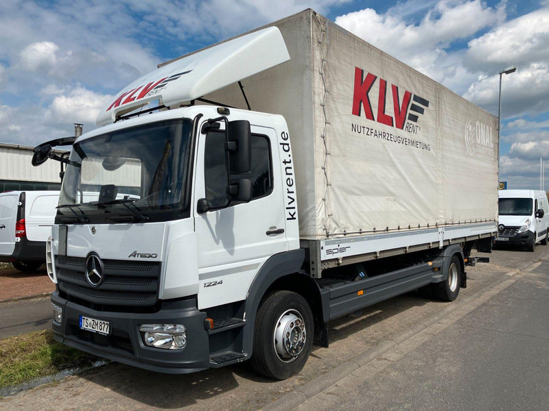 Mercedes-Benz Atego 1224 L Plane LBW AHK - Camion fourgon: photos 2 Mercedes-Benz Atego 1224 L Plane LBW AHK - Camion fourgon: photos 2