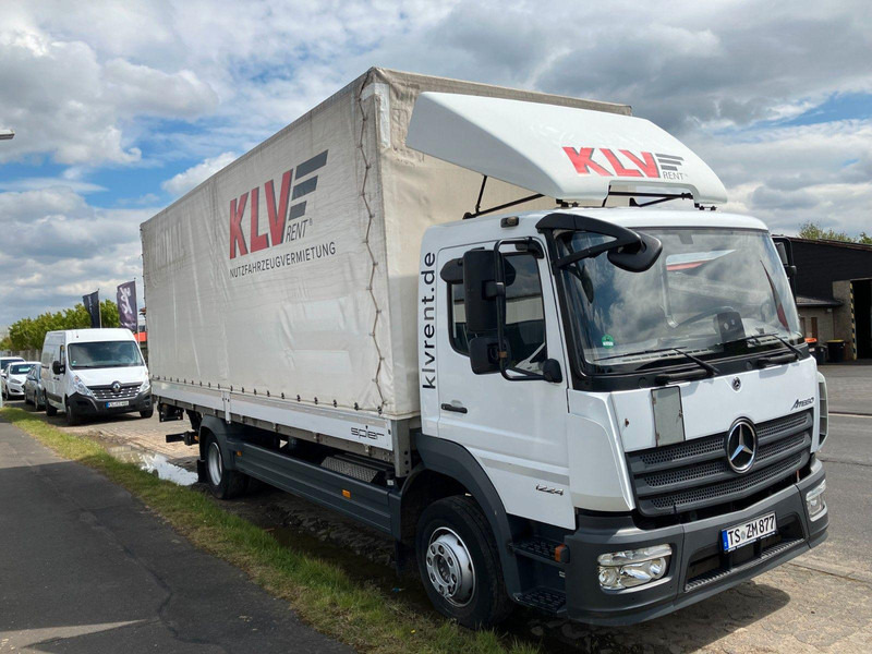 Mercedes-Benz Atego 1224 L Plane LBW AHK - Camion fourgon: photos 1 Mercedes-Benz Atego 1224 L Plane LBW AHK - Camion fourgon: photos 1