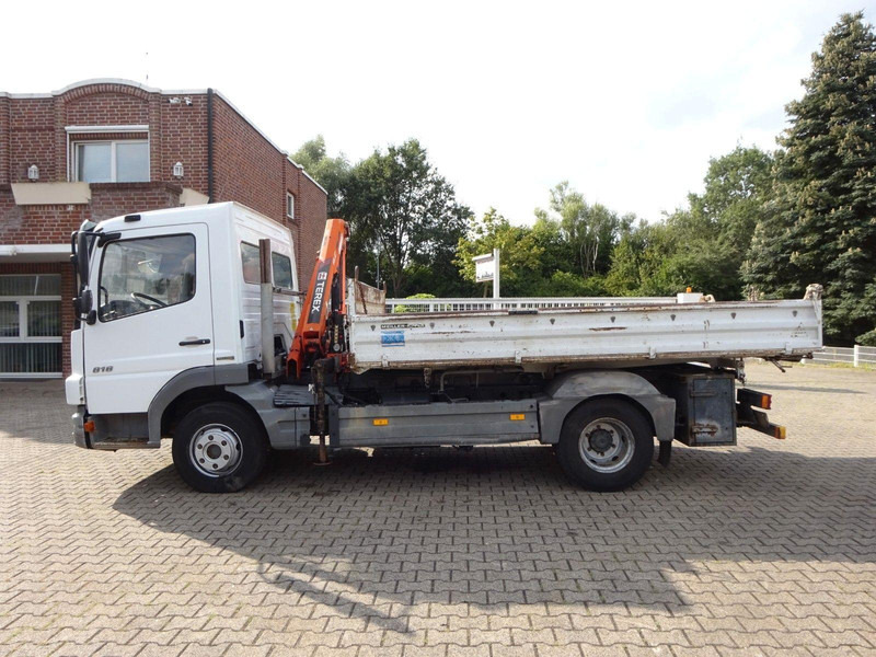 Mercedes-Benz Atego 818 3 way Meiller tipper + crane Terex 36.2 - Utilitaire benne: photos 5 Mercedes-Benz Atego 818 3 way Meiller tipper + crane Terex 36.2 - Utilitaire benne: photos 5