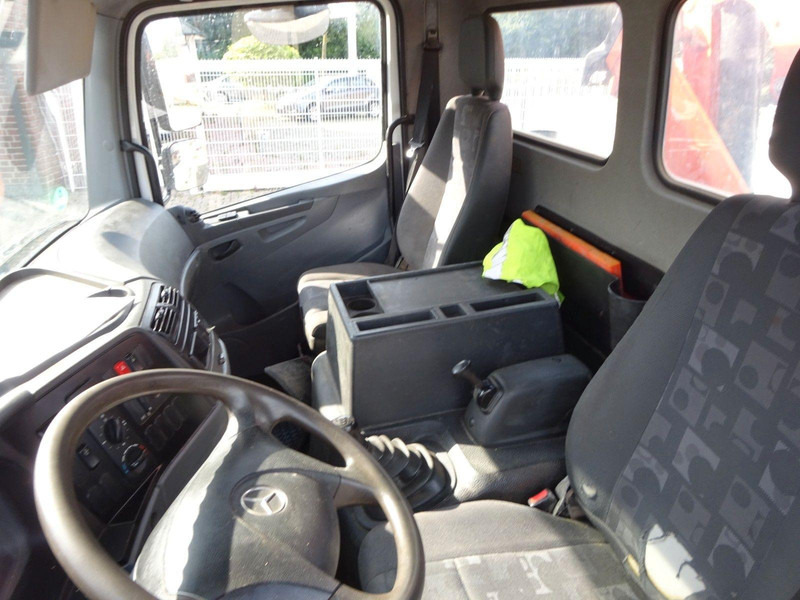 Utilitaire benne Mercedes-Benz Atego 818 3 way Meiller tipper + crane Terex 36.2: photos 16