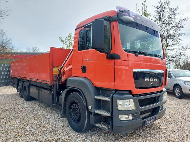 Mercedes-Benz TGS 26.360 FG 6x2, BL, daruval-HIAB 144, Euro5 - Camion plateau, Camion grue: photos 2 Mercedes-Benz TGS 26.360 FG 6x2, BL, daruval-HIAB 144, Euro5 - Camion plateau, Camion grue: photos 2