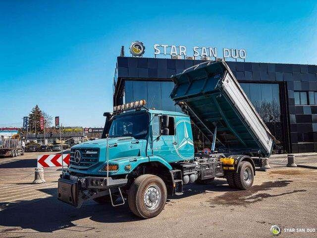 Mercedes-Benz Zetros 1833 4x4 Kipper Camper Chassis - Camion benne, Camion grue: photos 1 Mercedes-Benz Zetros 1833 4x4 Kipper Camper Chassis - Camion benne, Camion grue: photos 1