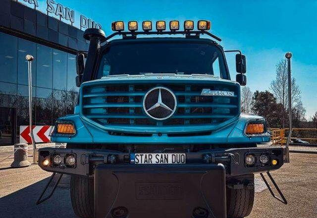 Mercedes-Benz Zetros 1833 4x4 Kipper Camper Chassis - Châssis cabine, Camion grue: photos 3 Mercedes-Benz Zetros 1833 4x4 Kipper Camper Chassis - Châssis cabine, Camion grue: photos 3