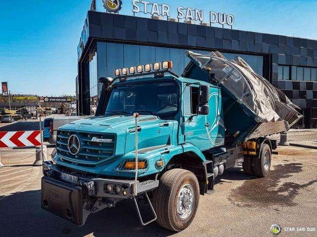 Mercedes-Benz Zetros 1833 4x4 Kipper Camper Chassis - Camion benne, Camion grue: photos 4 Mercedes-Benz Zetros 1833 4x4 Kipper Camper Chassis - Camion benne, Camion grue: photos 4