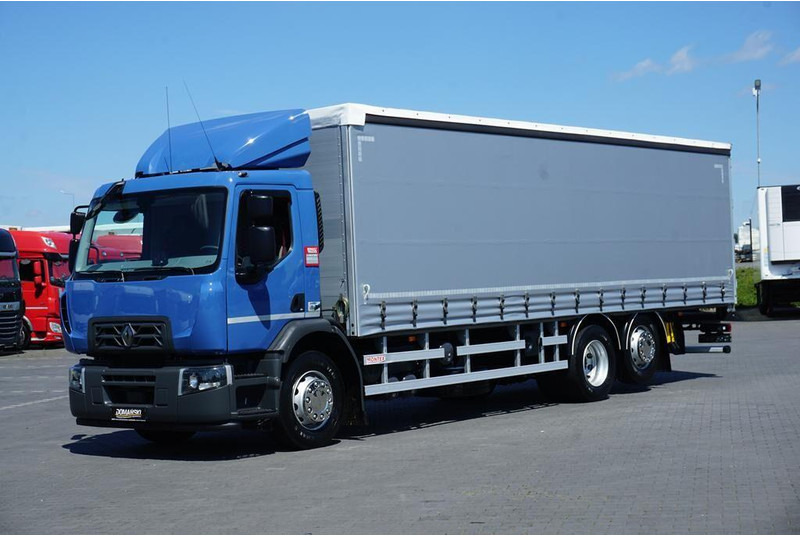 Renault D 320 / EURO 6 / FIRANKA / 21 PALET / ŁAD. 16 390 KG - Camion à rideaux coulissants: photos 2 Renault D 320 / EURO 6 / FIRANKA / 21 PALET / ŁAD. 16 390 KG - Camion à rideaux coulissants: photos 2