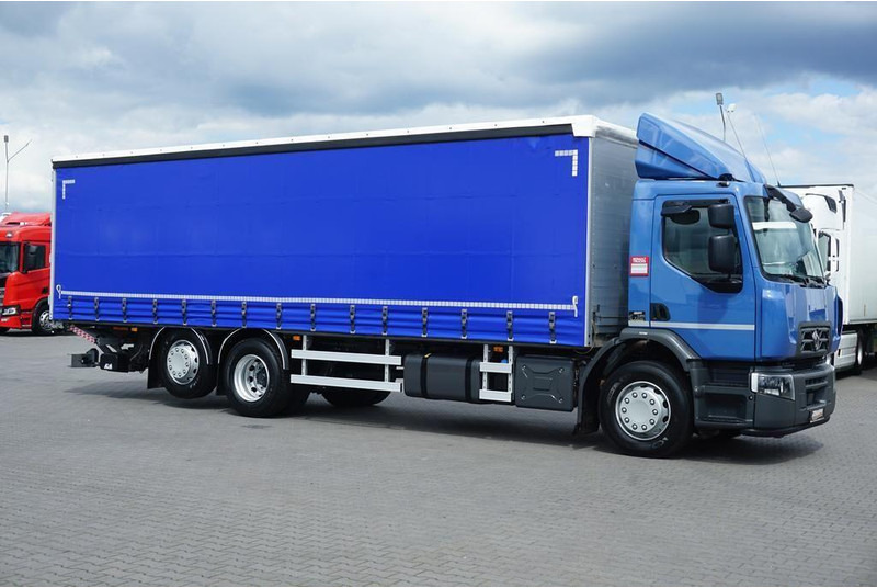 Renault D 320 / EURO 6 / FIRANKA + WINDA / 21 PALET / ŁAD. 16 530 KG - Camion à rideaux coulissants: photos 4 Renault D 320 / EURO 6 / FIRANKA + WINDA / 21 PALET / ŁAD. 16 530 KG - Camion à rideaux coulissants: photos 4