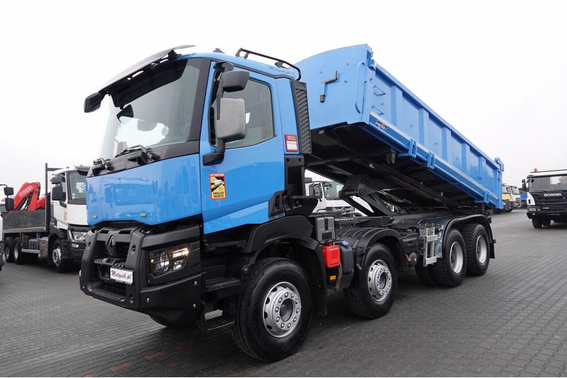 Renault K 460 / 8x4 / WYWROTKA / HYDROBURTA / BORDMATIC / EURO 6 - Camion benne: photos 2 Renault K 460 / 8x4 / WYWROTKA / HYDROBURTA / BORDMATIC / EURO 6 - Camion benne: photos 2