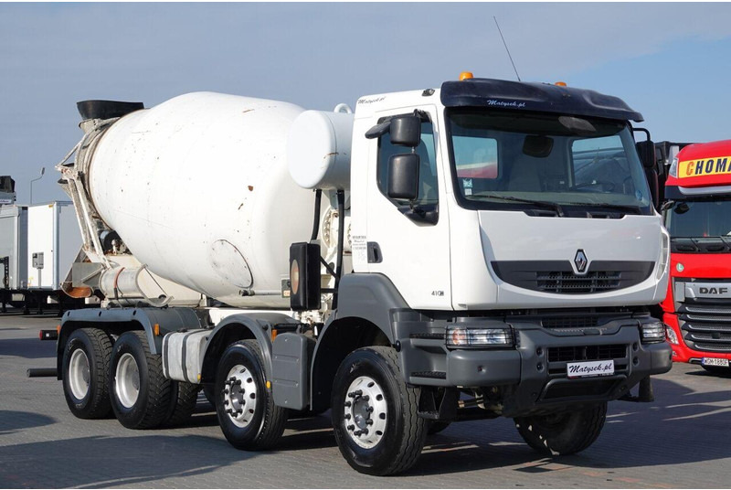 Renault KERAX 410 / 8X4 / BETONOMIESZARKA / GRUSZKA CIFA / 9 m3 / SPROWA - Camion malaxeur: photos 4 Renault KERAX 410 / 8X4 / BETONOMIESZARKA / GRUSZKA CIFA / 9 m3 / SPROWA - Camion malaxeur: photos 4