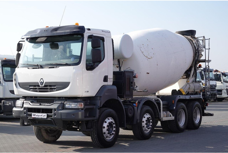 Renault KERAX 410 / 8X4 / BETONOMIESZARKA / GRUSZKA CIFA / 9 m3 / SPROWA - Camion malaxeur: photos 1 Renault KERAX 410 / 8X4 / BETONOMIESZARKA / GRUSZKA CIFA / 9 m3 / SPROWA - Camion malaxeur: photos 1