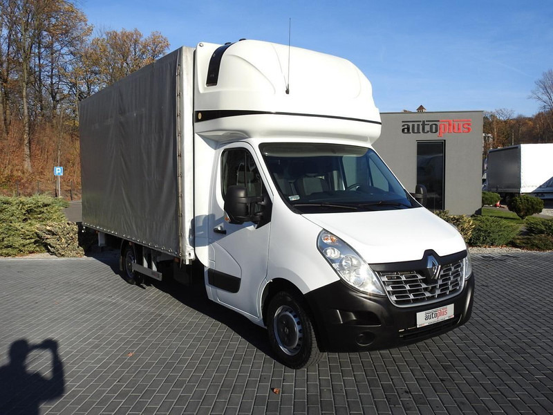 Renault MASTER PLANDEKA 10 PALET TEMPOMAT KLIMATYZACJA PNEUMATYKA 170KM - Utilitaire rideaux coulissants (PLSC): photos 4 Renault MASTER PLANDEKA 10 PALET TEMPOMAT KLIMATYZACJA PNEUMATYKA 170KM - Utilitaire rideaux coulissants (PLSC): photos 4