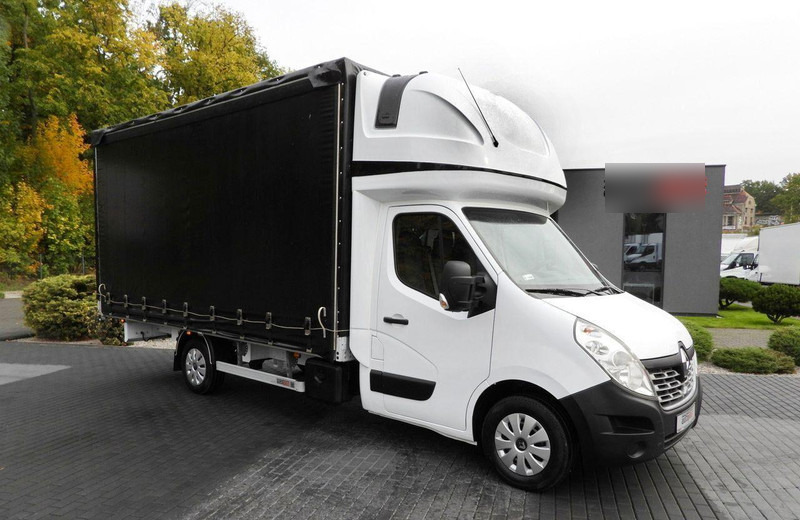 Renault MASTER PLANDEKA 10 PALET WEBASTO TEMPOMAT KLIMATYZACJA 170KM [ - Utilitaire rideaux coulissants (PLSC): photos 1 Renault MASTER PLANDEKA 10 PALET WEBASTO TEMPOMAT KLIMATYZACJA 170KM [ - Utilitaire rideaux coulissants (PLSC): photos 1