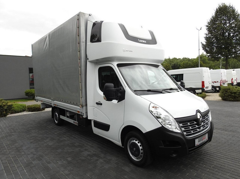 Renault MASTER PLANDEKA 10 PALET WEBASTO TEMPOMAT KLIMATYZACJA 170KM [ - Utilitaire rideaux coulissants (PLSC): photos 4 Renault MASTER PLANDEKA 10 PALET WEBASTO TEMPOMAT KLIMATYZACJA 170KM [ - Utilitaire rideaux coulissants (PLSC): photos 4