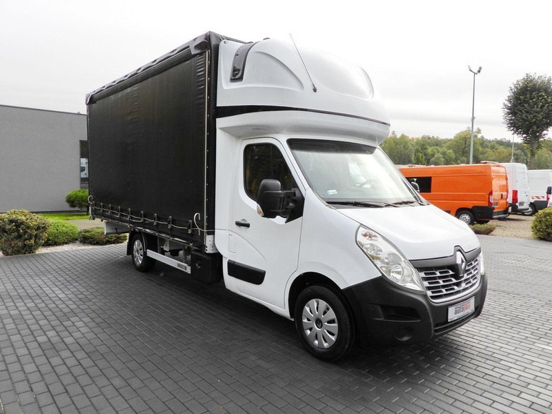Renault MASTER PLANDEKA 10 PALET WEBASTO TEMPOMAT KLIMATYZACJA 170KM [ - Utilitaire rideaux coulissants (PLSC): photos 4 Renault MASTER PLANDEKA 10 PALET WEBASTO TEMPOMAT KLIMATYZACJA 170KM [ - Utilitaire rideaux coulissants (PLSC): photos 4