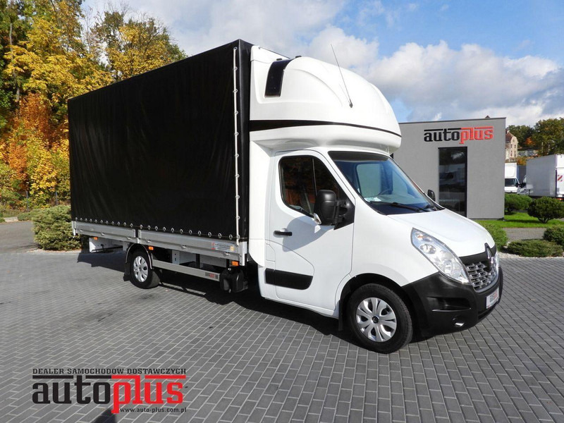 Renault MASTER PLANDEKA 10 PALET WEBASTO TEMPOMAT KLIMATYZACJA 170KM [ - Utilitaire rideaux coulissants (PLSC): photos 1 Renault MASTER PLANDEKA 10 PALET WEBASTO TEMPOMAT KLIMATYZACJA 170KM [ - Utilitaire rideaux coulissants (PLSC): photos 1