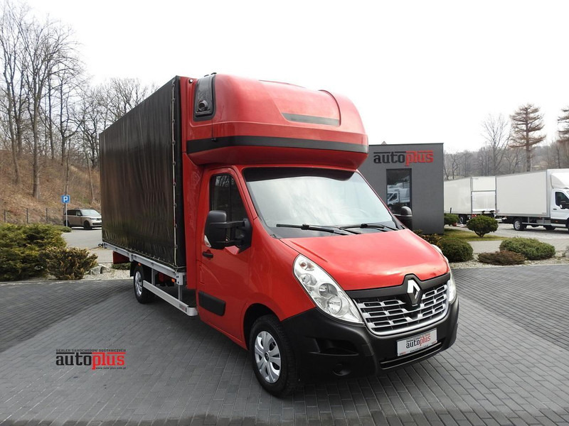 Renault MASTER PLANDEKA 10 PALET WEBASTO TEMPOMAT KLIMATYZACJA 170KM [ - Utilitaire rideaux coulissants (PLSC): photos 1 Renault MASTER PLANDEKA 10 PALET WEBASTO TEMPOMAT KLIMATYZACJA 170KM [ - Utilitaire rideaux coulissants (PLSC): photos 1
