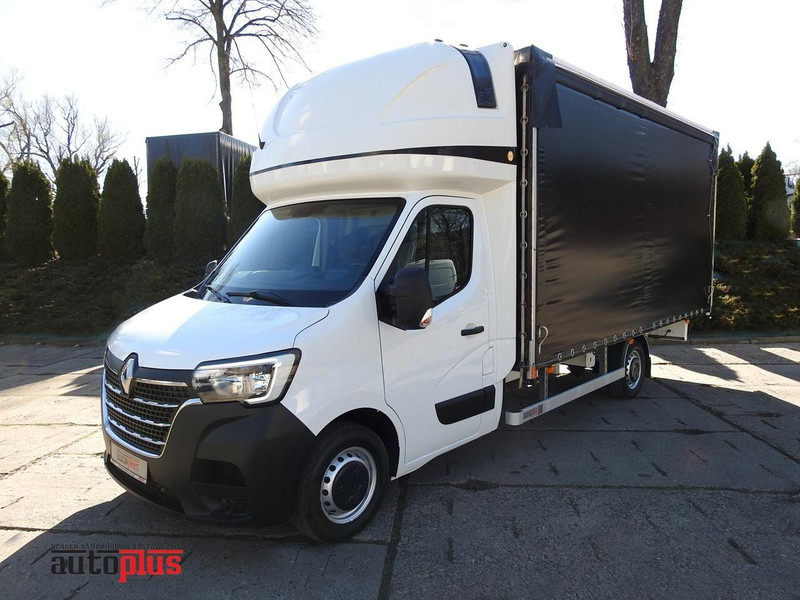 Renault MASTER PLANDEKA 10 PALET WEBASTO TEMPOMAT KLIMATYZACJA LEDY 165 - Utilitaire rideaux coulissants (PLSC): photos 1 Renault MASTER PLANDEKA 10 PALET WEBASTO TEMPOMAT KLIMATYZACJA LEDY 165 - Utilitaire rideaux coulissants (PLSC): photos 1