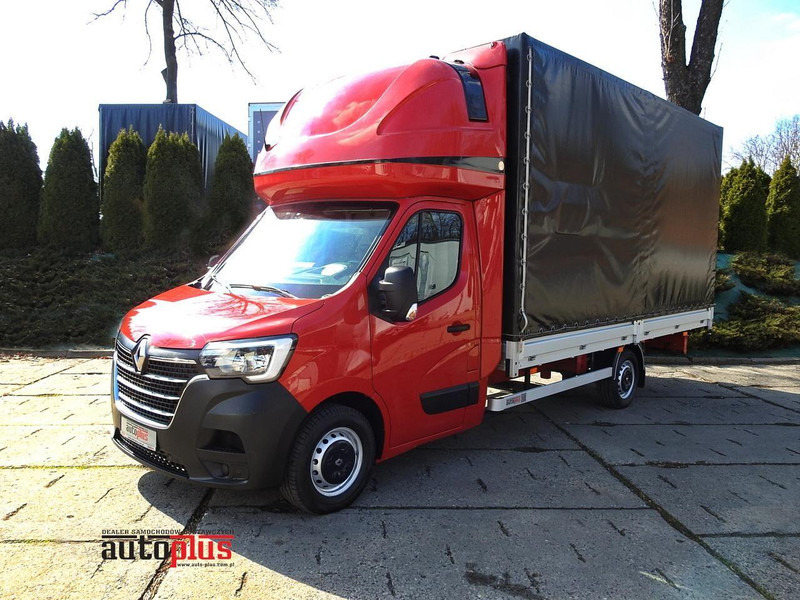 Renault MASTER PLANDEKA 10 PALET WEBASTO TEMPOMAT KLIMATYZACJA LEDY PNEU - Utilitaire rideaux coulissants (PLSC): photos 1 Renault MASTER PLANDEKA 10 PALET WEBASTO TEMPOMAT KLIMATYZACJA LEDY PNEU - Utilitaire rideaux coulissants (PLSC): photos 1