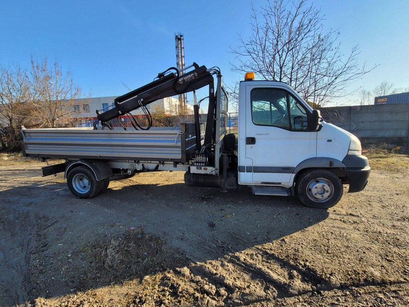 Renault Mascott 160 Three-sided tipper + Crane KO - 6.5tons - Utilitaire benne: photos 1 Renault Mascott 160 Three-sided tipper + Crane KO - 6.5tons - Utilitaire benne: photos 1