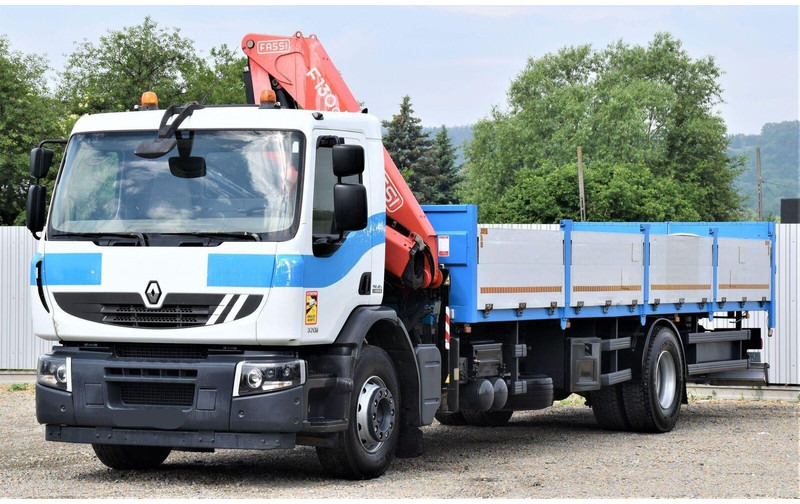 Renault Premium 320 DXI - Camion plateau, Camion grue: photos 3 Renault Premium 320 DXI - Camion plateau, Camion grue: photos 3