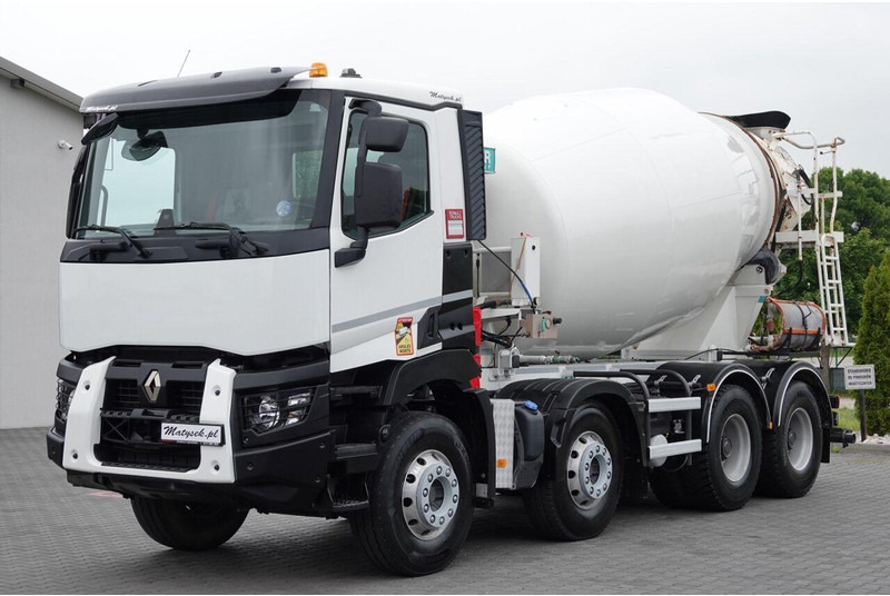 Renault T 460 / 8X4 / BETONOMIESZARKA / GRUSZKA 9M3 / IMER / ALUFELGI / - Camion malaxeur: photos 2 Renault T 460 / 8X4 / BETONOMIESZARKA / GRUSZKA 9M3 / IMER / ALUFELGI / - Camion malaxeur: photos 2