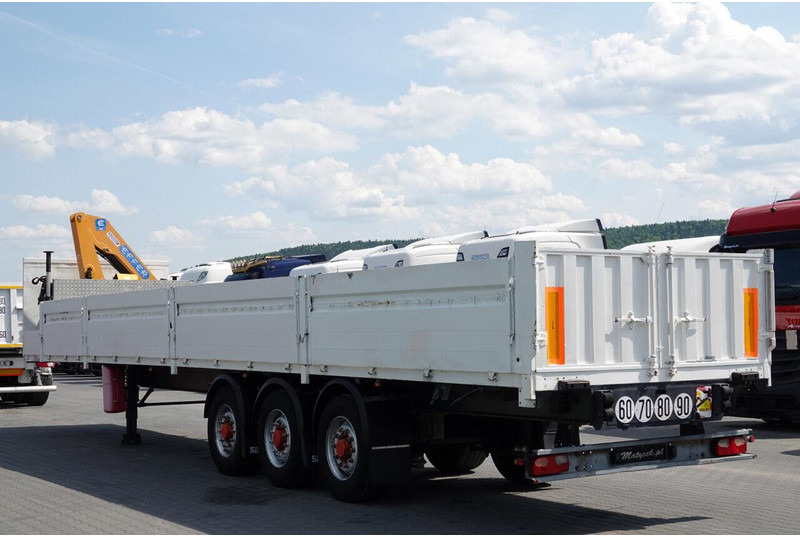 Samro NACZEPA BURTOWA / + HDS EFFER 95-3S - WYSÓW : 9 METRÓW / SPROWA - Semi-remorque plateau: photos 4 Samro NACZEPA BURTOWA / + HDS EFFER 95-3S - WYSÓW : 9 METRÓW / SPROWA - Semi-remorque plateau: photos 4