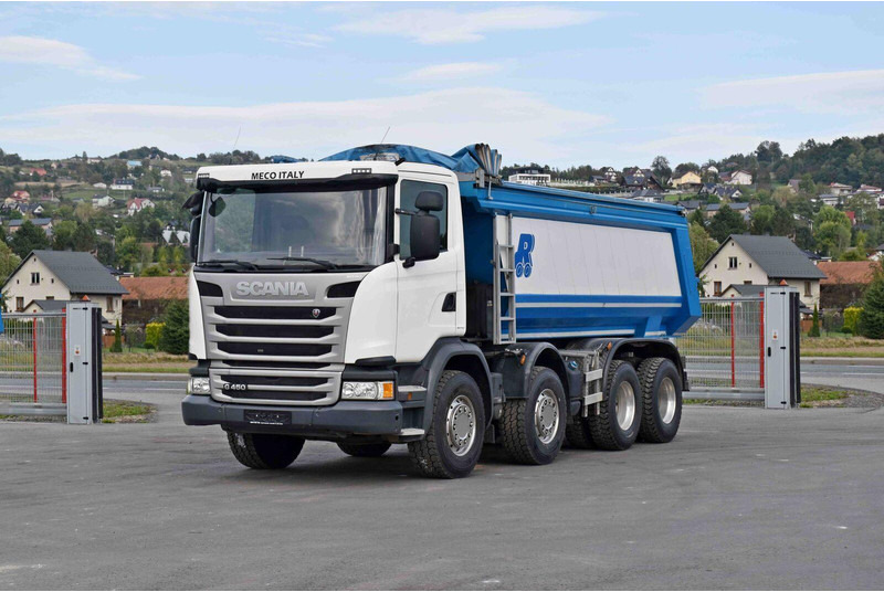 Scania G 450 - Camion benne: photos 1 Scania G 450 - Camion benne: photos 1