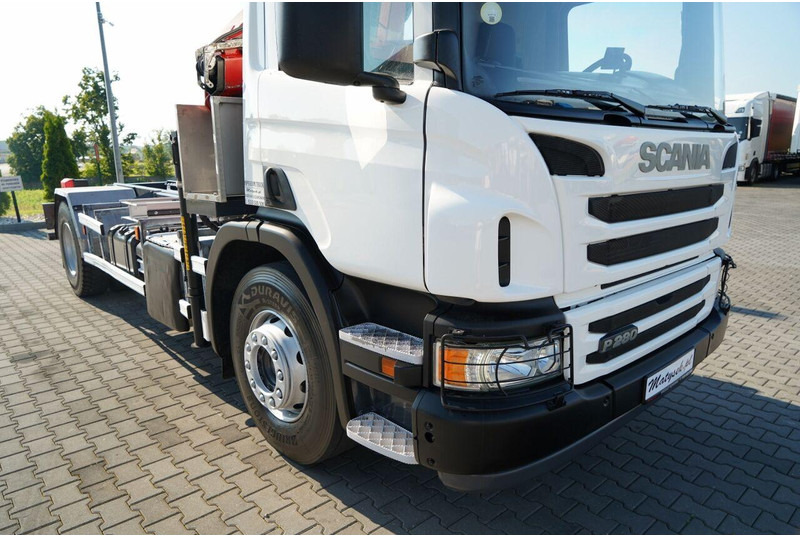 Camion benne Scania P 280 / 4X2 / SIŁOWNIK DO WYWROTU / + HDS HMF 635 / UDŹWIG 1 500: photos 11 Camion benne Scania P 280 / 4X2 / SIŁOWNIK DO WYWROTU / + HDS HMF 635 / UDŹWIG 1 500: photos 11