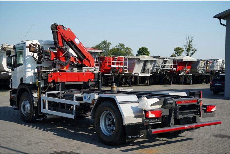 Camion benne Scania P 280 / 4X2 / SIŁOWNIK DO WYWROTU / + HDS HMF 635 / UDŹWIG 1 500: photos 8 Camion benne Scania P 280 / 4X2 / SIŁOWNIK DO WYWROTU / + HDS HMF 635 / UDŹWIG 1 500: photos 8