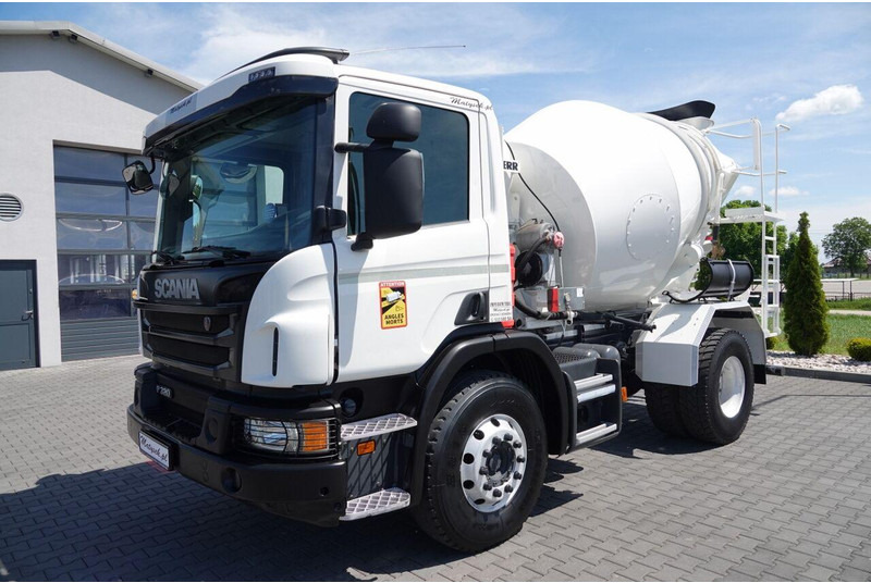 Scania P 320 / BETONOMIESZARKA / GRUSZKA /5 m3 / ALUFELGI / EURO 6 - Camion malaxeur: photos 3 Scania P 320 / BETONOMIESZARKA / GRUSZKA /5 m3 / ALUFELGI / EURO 6 - Camion malaxeur: photos 3