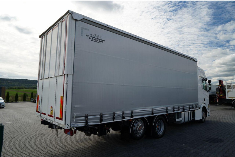 Scania R 450 / MEGA / 6x2 / FIRANKA - 8,2 m / SOLÓWKA / OŚ PODNOSZONA / - Camion à rideaux coulissants: photos 5 Scania R 450 / MEGA / 6x2 / FIRANKA - 8,2 m / SOLÓWKA / OŚ PODNOSZONA / - Camion à rideaux coulissants: photos 5