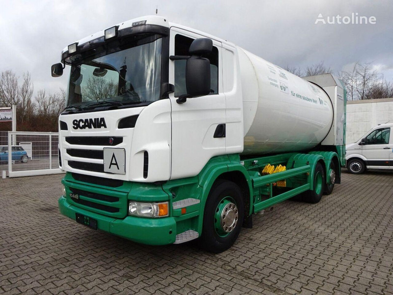 Scania R440 Trashwagen with FAUN ROTOPRESS 521l - Benne à ordures ménagères: photos 1 Scania R440 Trashwagen with FAUN ROTOPRESS 521l - Benne à ordures ménagères: photos 1
