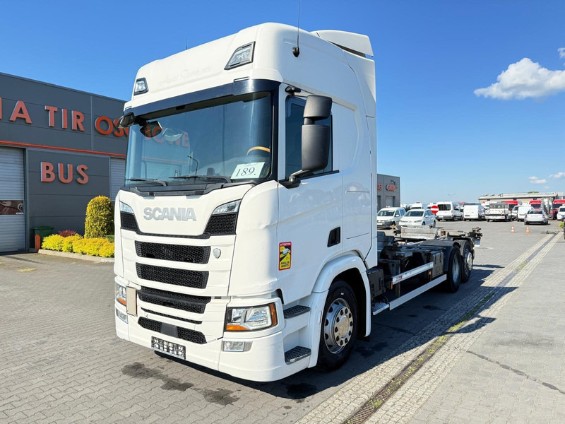 Scania R450 BDF SWAP CHASSIS 1.HAND - Camion porte-conteneur/ Caisse mobile: photos 1 Scania R450 BDF SWAP CHASSIS 1.HAND - Camion porte-conteneur/ Caisse mobile: photos 1