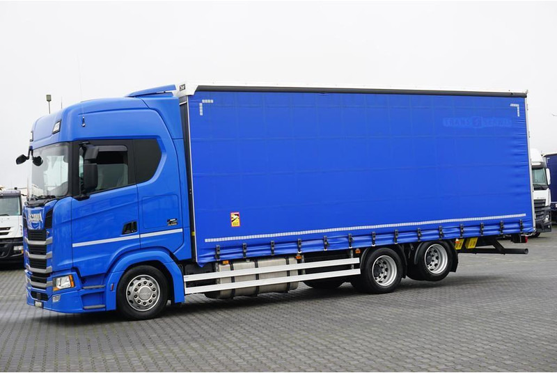 Scania / S 500 / ACC / E 6 / FIRANKA / 20 PALET / DŁ. 8,1 M / RETARDER - Camion à rideaux coulissants: photos 3 Scania / S 500 / ACC / E 6 / FIRANKA / 20 PALET / DŁ. 8,1 M / RETARDER - Camion à rideaux coulissants: photos 3