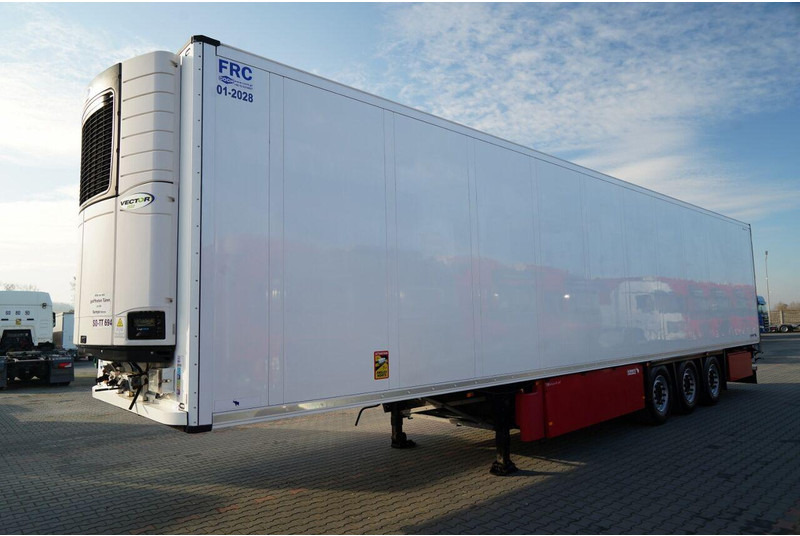 Schmitz Cargobull CHŁODNIA / CARRIER VECTOR 1550 / OŚ PODNOSZONA / DOPPELSTOCK / K - Semi-remorque frigorifique: photos 4 Schmitz Cargobull CHŁODNIA / CARRIER VECTOR 1550 / OŚ PODNOSZONA / DOPPELSTOCK / K - Semi-remorque frigorifique: photos 4