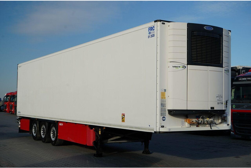Schmitz Cargobull CHŁODNIA / CARRIER VECTOR 1550 / OŚ PODNOSZONA / DOPPELSTOCK / K - Semi-remorque frigorifique: photos 1 Schmitz Cargobull CHŁODNIA / CARRIER VECTOR 1550 / OŚ PODNOSZONA / DOPPELSTOCK / K - Semi-remorque frigorifique: photos 1